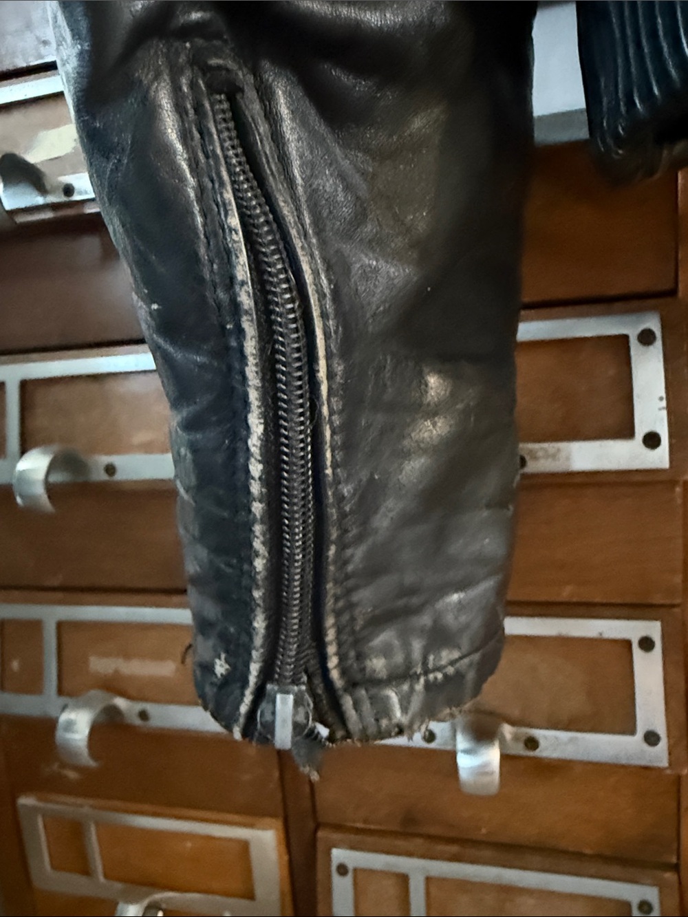 Taurus Leather Biker Racing Jacket Men’s - Picture 9 of 12